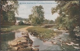 Stepping Stones, Goyts Bridge, Buxton, Derbyshire, C.1910s - Photochrom Postcard - Derbyshire
