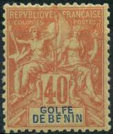 Benin (1893) N 29 * (charniere) - Unused Stamps