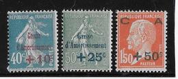 France N°246/248 - Neuf * Avec Charnière - TB - Unused Stamps