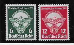 Allemagne N°630/631 - Neuf * Avec Charnière - TB - Unused Stamps