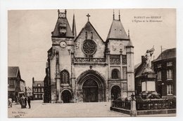 - CPA BLANGY-SUR-BRESLE (76) - L'Eglise Et Le Monument - Edition Mathon - - Blangy-sur-Bresle