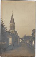 76   Bellencombre  L'eglise Et Rue   Carte Photo - Bellencombre