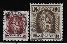 Sarre N°101/102 - Oblitérés - TB - Used Stamps