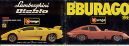 Catalogue Bburago 1992  1:18 1:24 Kits 1:18  1:24  - En Italien - Catalogi