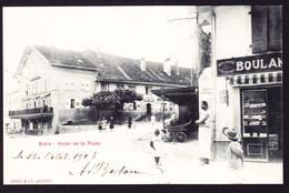 1903 AK Von Bière Mit Boulangerie Und Hotel De La Poste Gelaufen Nach Strassbourg - Bière