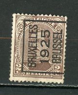 BELGIQUE    BRUXELLES / BRUSSEL 1925 - N° Yvert ? (*) - Typo Precancels 1922-26 (Albert I)