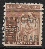 Cuba 1943. Scott #RA8 (U) ''Health'' Protecting Children  (Complete Issue) - Postage Due