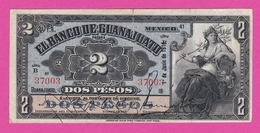 Mexique - Banco NACIONAL De GUANAJUATO 2 Pesos 01 06 1914 - PickS 288c - Mexico
