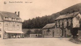 Bauche-Evrehailles  Hotel De La Gare N'a Pas Circulé - Yvoir