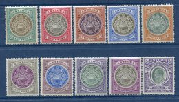 Antigua - N° 19 à 28 * - Neuf Avec Charnière - 1858-1960 Crown Colony