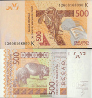 Senegal Pick-number: 719K A Uncirculated 2012 500 Francs - Senegal