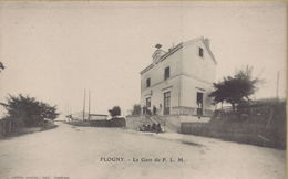 Flogny La Chapelle : La Gare Du P.L.M - Flogny La Chapelle