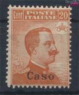 Ägäische Inseln 13II Postfrisch 1912 Aufdruckausgabe Caso (9423256 - Ägäis (Caso)