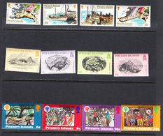 Pitcairn Islands 1978-79, Mint No Hinge, Sc# 178-181,184-191 ,SG 190-193,197-204, Mi 178-181,184-191 - Pitcairn Islands