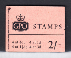 Great Britain 1961 Booklet, Mint No Hinge, Sc# ,SG - Postzegelboekjes