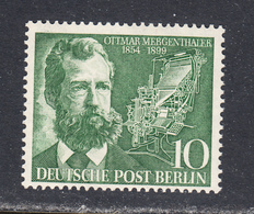 Germany 1954 Official, Mint Mounted, Sc# 9N105 - Ungebraucht