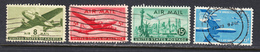 USA 1941-57 Air Mail, Cancelled, Sc# C26, C32, C35, C49 - 2a. 1941-1960 Afgestempeld