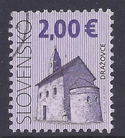 Slovensko / Slovakia - 2009 Cultural Heritage, Historical Buildings, Monuments, Drazovce, Used - Usados