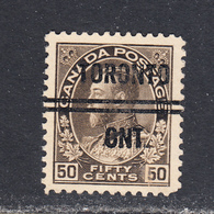 Canada 1911-25 Precancel, Sc# 120xx - Voorafgestempeld