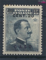 Ägäische Inseln 10II Postfrisch 1912 Aufdruckausgabe Caso (9423269 - Egeo (Caso)