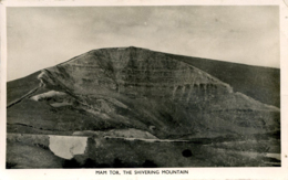 DERBYSHIRE - MAM TOR, THE SHIVERING MOUNTAIN RP Db504 - Derbyshire