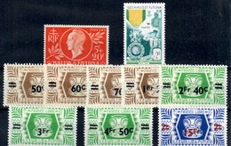 Wallis Y Futura  Nº 147/56. Año 1944-52 - Unused Stamps