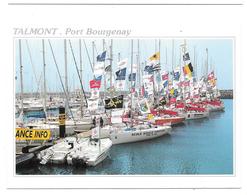 85 - TALMONT - Port Bourgenay - Ed. ARTAUD Frères N° 374 - 1995 - Voiliers - Ecole Navale Finistère - France Info ... - Talmont Saint Hilaire
