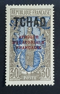 1925-1928 Local Motives, Overprinted AOF, Française, Republique Du Tchad, *, ** Or Used - Unused Stamps