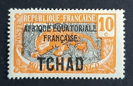1925-1928 Local Motives, Overprinted AOF, Française, Republique Du Tchad, *, ** Or Used - Neufs