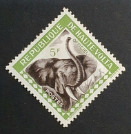 Officiel N°2, Éléphant, Republique De Haute Volta, *, ** Or Used - Opper-Volta (1958-1984)