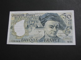 50 Cinquante Francs - Quentin De La Tour - 1988 Alphabet W.50   **** EN ACHAT IMMÉDIAT  **** - 50 F 1976-1992 ''Quentin De La Tour''