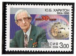 Russia 2004 . Physicist Y.B.Khariton. 1v: 3.00.  Michel # 1147 - Unused Stamps