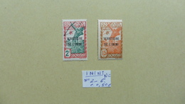 France (ex-colonies & Protectorats) > Inini  : 2 Timbres Neufs Charnière - Autres & Non Classés