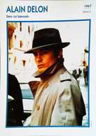 Alain DELON "Le Samourai" 1967 Fiche Portrait Star Cinéma - Filmographie - Photo Collection Edito Service - Photographs