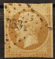 FRANCE 1853 - Canceled - YT 13B - 10c - 1853-1860 Napoléon III