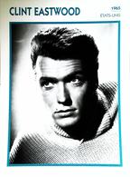 Clint EASTWOOD (1965)   Portrait Star Cinéma - Photo-Fiche Filmographie - Collection Edito Service - Fotos