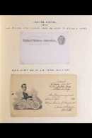 MOTORCYCLING  1892-2012 UNITED STATES OF AMERICA COVERS & CARDS COLLECTION In An Album. A Fascinating Collection That In - Unclassified