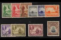 1932  Tercentenary Set Complete, SG 81/90, Fine To Very Fine Used (2s 6d Small Rub). (10 Stamps) For More Images, Please - Other & Unclassified