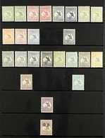 1913-1935 MINT ROO COLLECTION  Presented On A Stock Page That Includes 1913 "Wide Crown" Wmk ½d Green X2, 1d Red X2 (Die - Autres & Non Classés