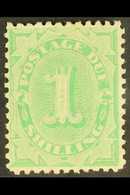 POSTAGE DUE  1902 1s Emerald Green, SG D19, Very Fine Mint. For More Images, Please Visit Http://www.sandafayre.com/item - Autres & Non Classés
