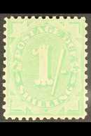 POSTAGE DUES  1908 1s Dull Green, Stroke After Figure Of Value, Perf 11½ X 11. SG D58, Very Fine Mint. For More Images,  - Sonstige & Ohne Zuordnung