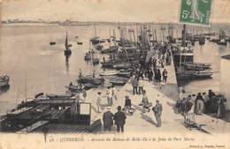 Quiberon     56      Arrivée Du Bateau De Belle-Ile        (voir Scan) - Quiberon