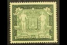 1930  4f (+6f) Myrtle Green, Cob 301, Only Available At The Antwerp Philatelic Exhibition,  Never Hinged Mint For More I - Sonstige & Ohne Zuordnung