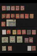 POSTMARKS  1895-1908 Collection Of Fine Used Stamps Showing Readable Cds Or Squared Circle Postmarks, Stamps Include 189 - Nyassaland (1907-1953)