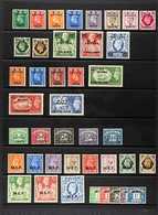 ERITREA  1950 - 1951 B. A. Eritrea Sets And Postage Due Set, SG E13 - 32, ED6/10, Very Fine NHM. Also 1943 MEF Set. (41  - Italian Eastern Africa