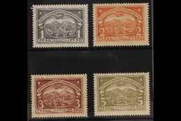 PRIVATE AIRS - SCADTA  1923-28 Top Values, 1p To 5p (SG 46/49, Sc C47/50), Never Hinged Mint. Lovely! (4 Stamps) For Mor - Colombia