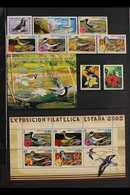 BIRDS TOPICAL COLLECTION  1955-2009. All Different Mint & Used Collection Of Stamps & Miniature Sheets With Useful Se-te - Sonstige & Ohne Zuordnung