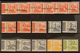 PARCEL POST (PETITS COLIS)  1960 Set Complete From 10c To 20fr Overprinted With "SPECIMEN" Handstamps, Never Hinged Mint - Other & Unclassified