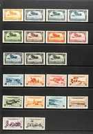 MOROCCO  AIR POST ISSUES 1922-1955 NEVER HINGED MINT COLLECTION On Stock Pages, All Different, Includes 1922-27 Set Incl - Other & Unclassified