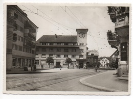 ZÜRICH OERLIKON Postplatz Restaurant Bahnhof Oldtimer Auto Fahrrad Papeterie Tabak - Oerlikon